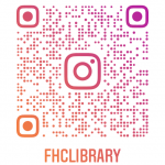 Scan the QR code to Follow the Library on Instagram